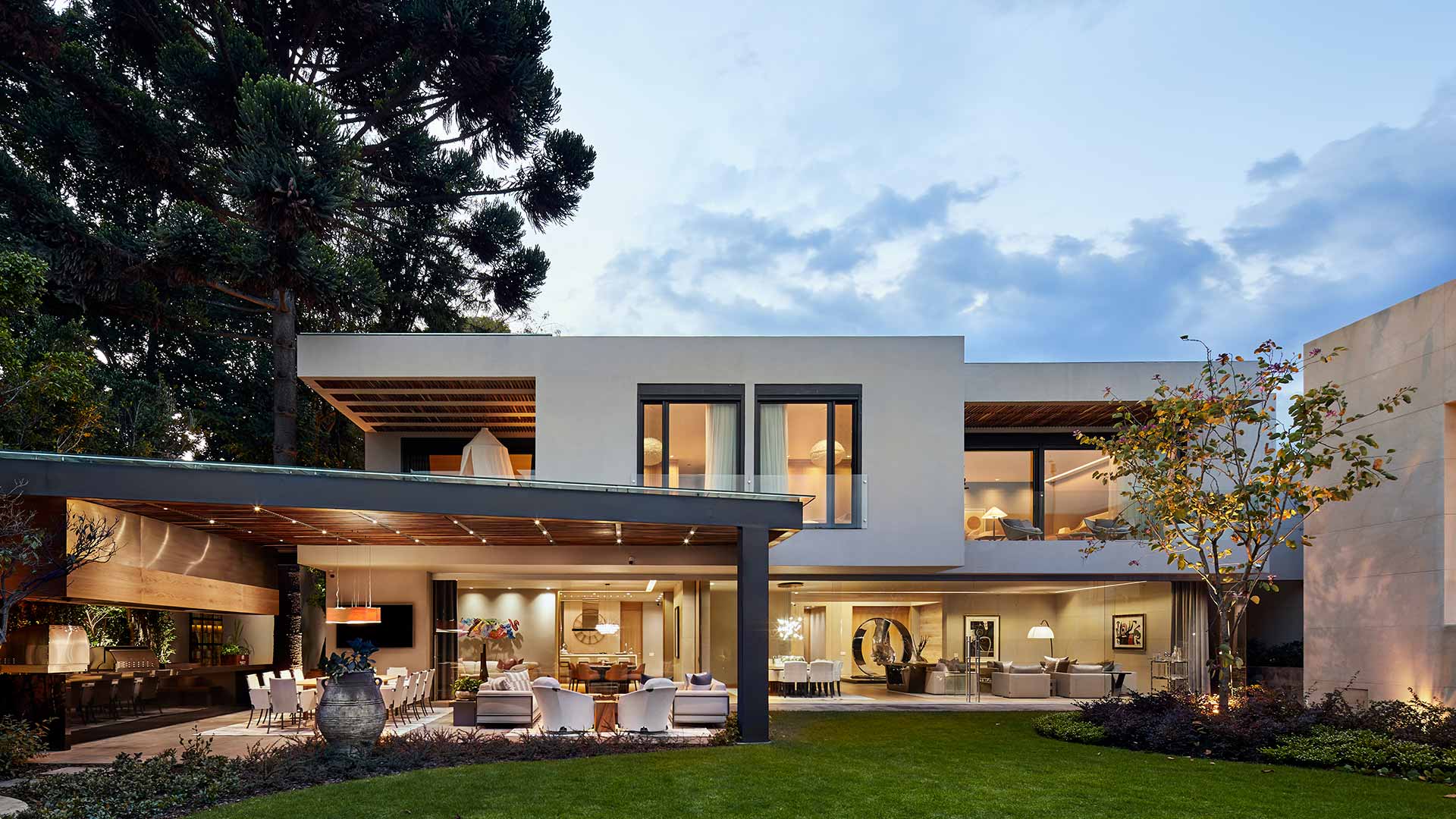 Residencia integrada a su entorno natural